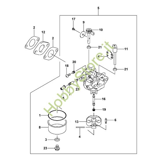 Picture of I - Carburatore FJ180V-AM58